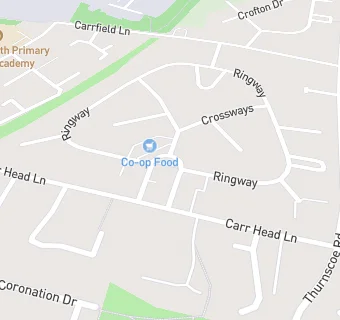 map for Mydentist, St Andrews Square, Rotherham