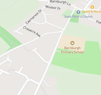 map for Barnburgh Primary School