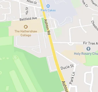 map for Paradise Tandoori