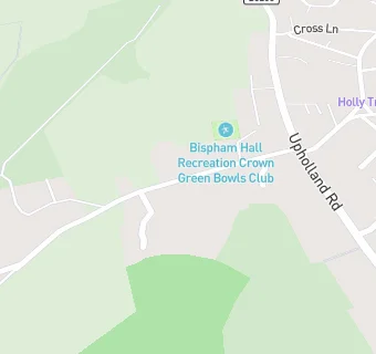 map for Bispham Hall Recreation Club