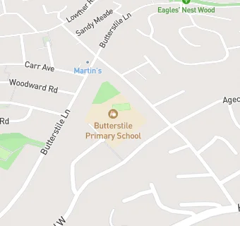 map for Butterstile Primary School