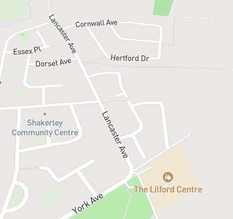 map for The Lilford Centre