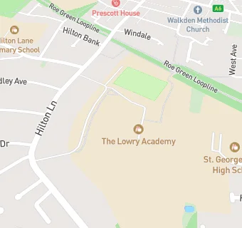 map for The Lowry Academy