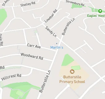 map for Butterstile Convenience Store