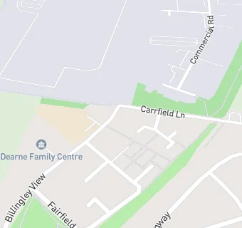 map for Heather Garth Primary Academy