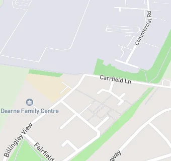 map for Dearne Family Centre