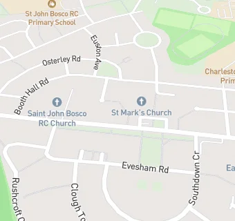 map for St John Bosco Church Hall