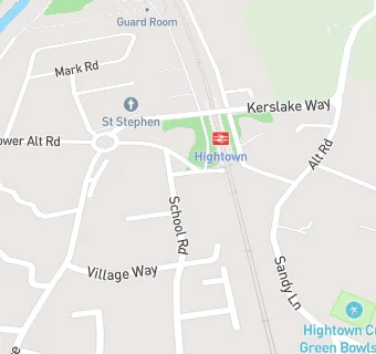 map for Hightown Pharmacy