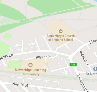 map for Newbridge Learning Community