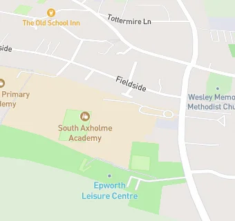 map for South Axholme Academy