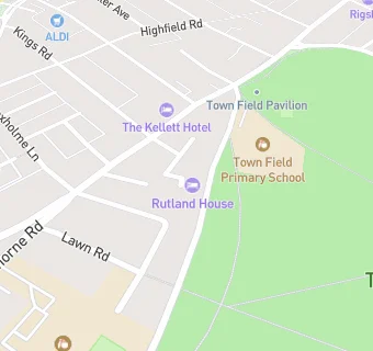 map for Rutland House