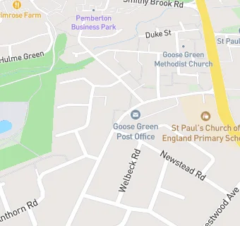 map for Friends Together at St Paul's Parish Hall