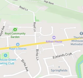 map for Kayes Stores