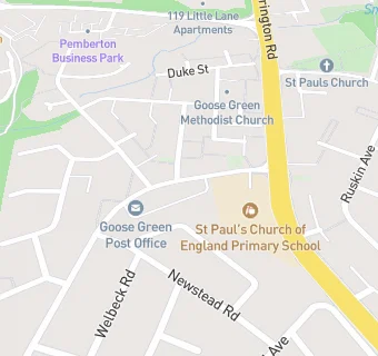 map for Freemasons Arms