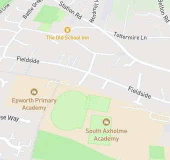 map for Epworth Primary Academy