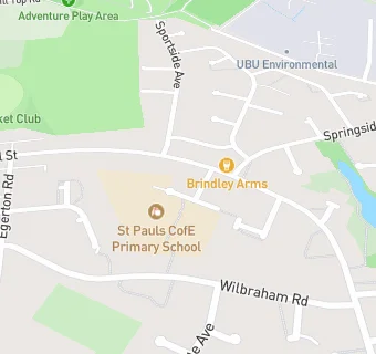 map for St Paul's CE Primary School Breakfast club