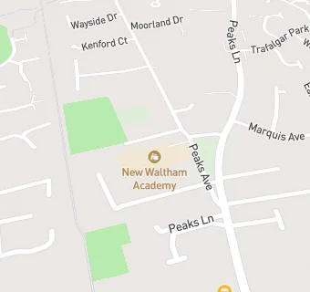map for New Waltham Academy ( Breakfast & Out of School Club)