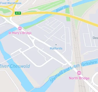 map for The Warehouse