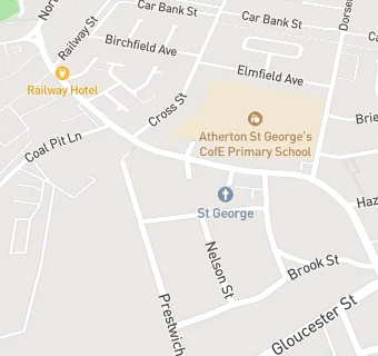 map for Nelson St Surgery