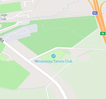 map for Winstanley Tennis Club