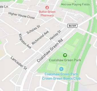 map for Coalshaw Green Mini Mart