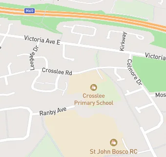 map for Crosslee Community Primary School