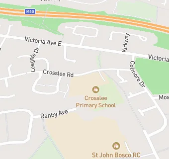 map for Crosslee Community Primary School