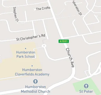 map for Catering at Humberston Cloverfields Primary Academy