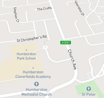 map for Humberston Park Academy