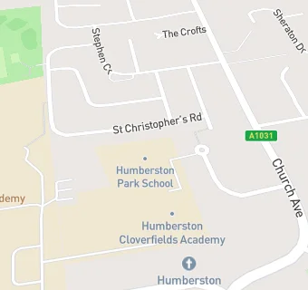 map for Humberston Park School