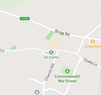 map for Grasby All Saints C of E Primary School