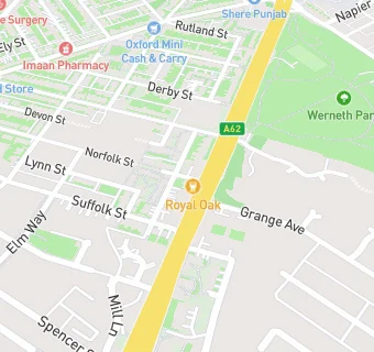 map for Royal Oak