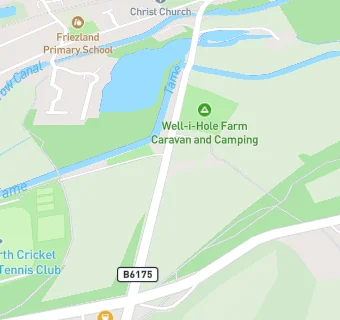 map for Saddleworth Cricket, Bowling & Tennis Club