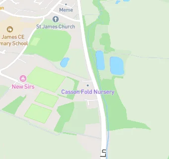 map for Casson Fold Day Nursery