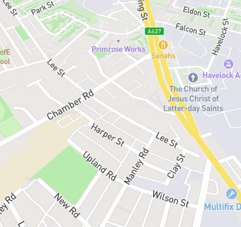 map for Medlock Day Nursery