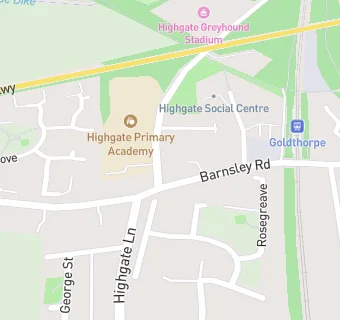 map for Highgate Sports & Social Club