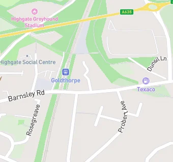 map for Monkshill Service Station