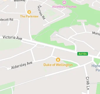 map for Blackley Dental Practice