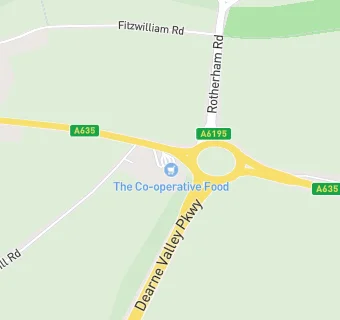 map for Cathill Service Station