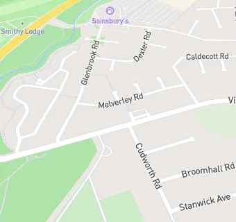 map for Victoria Avenue Takeaway