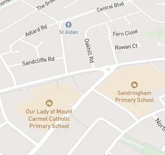 map for The Sandringham Practice