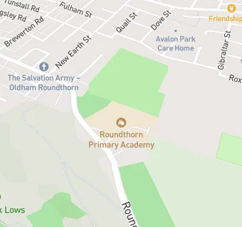 map for Roundthorn Primary Academy