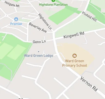 map for Ward Green Pharmacy