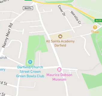 map for Darfield Village Club WMC