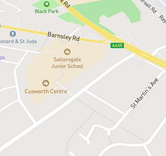 map for Cusworth Centre