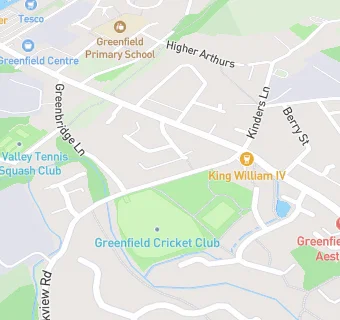 map for Greenfield Cricket Club