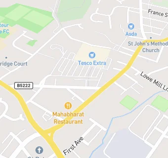 map for Mydentist, Cross Street, Wigan