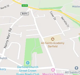 map for Darfield Family Centre