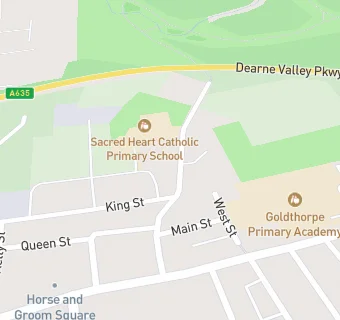 map for Sacred Heart Catholic Primary