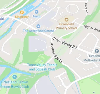 map for Tame Valley Tennis & Squash Club